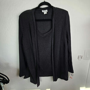 K Woman NWT Blouse size 14w black